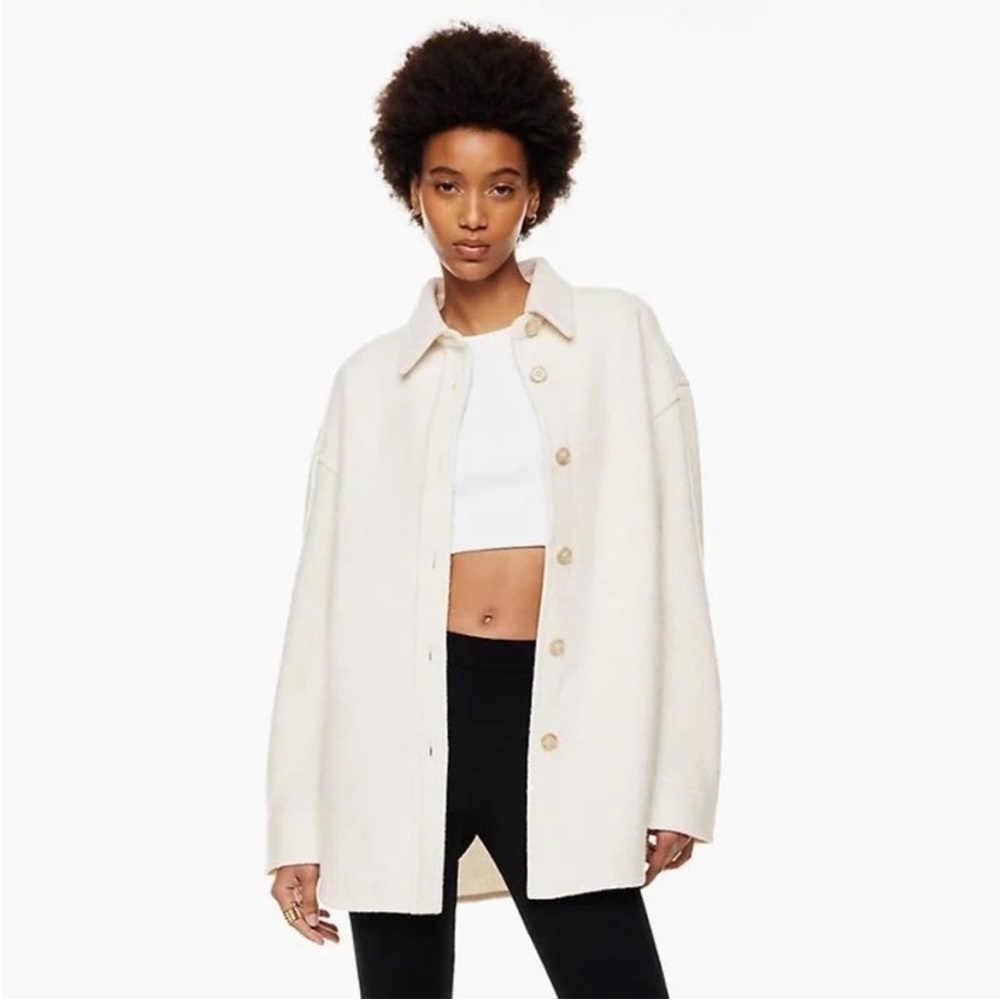 Babaton gently used oversize coat